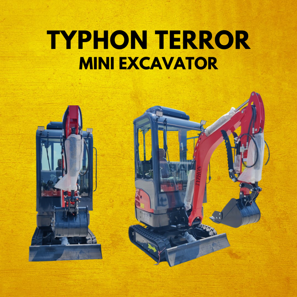 TYPHON XVIII mni excavator the best excavator in the USA