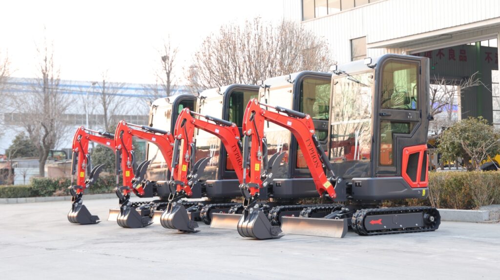 TYPHON Machinery Mini Excavators for Sale