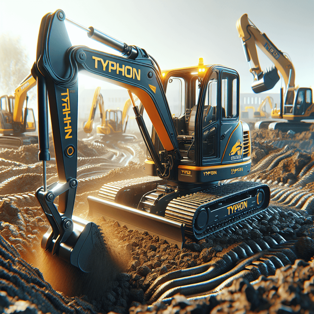 Transform Your Construction Projects with TYPHON’s Mini Excavators