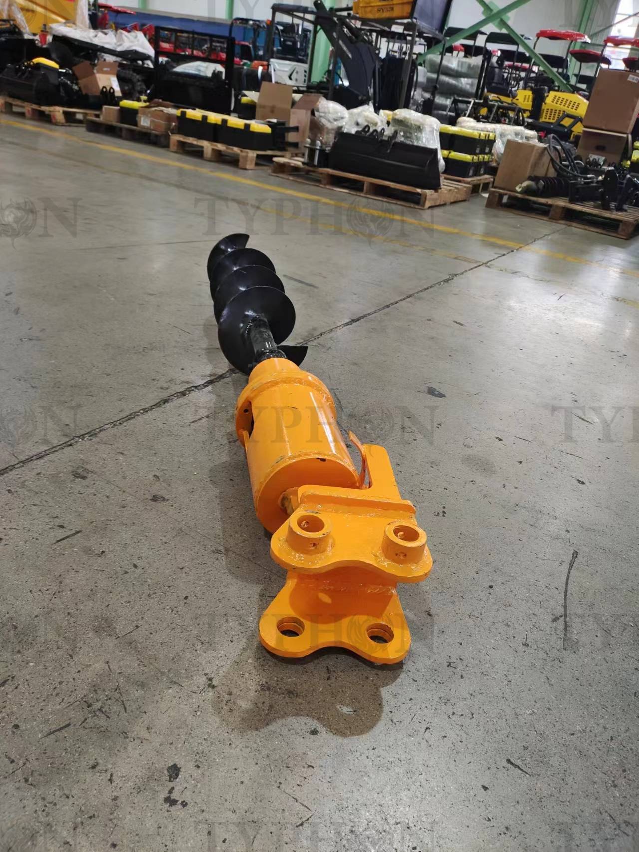 2.5 ton Excavator Attachment Hydraulic Earth Auger Post Hole Digger 8inch Dia - Image 3