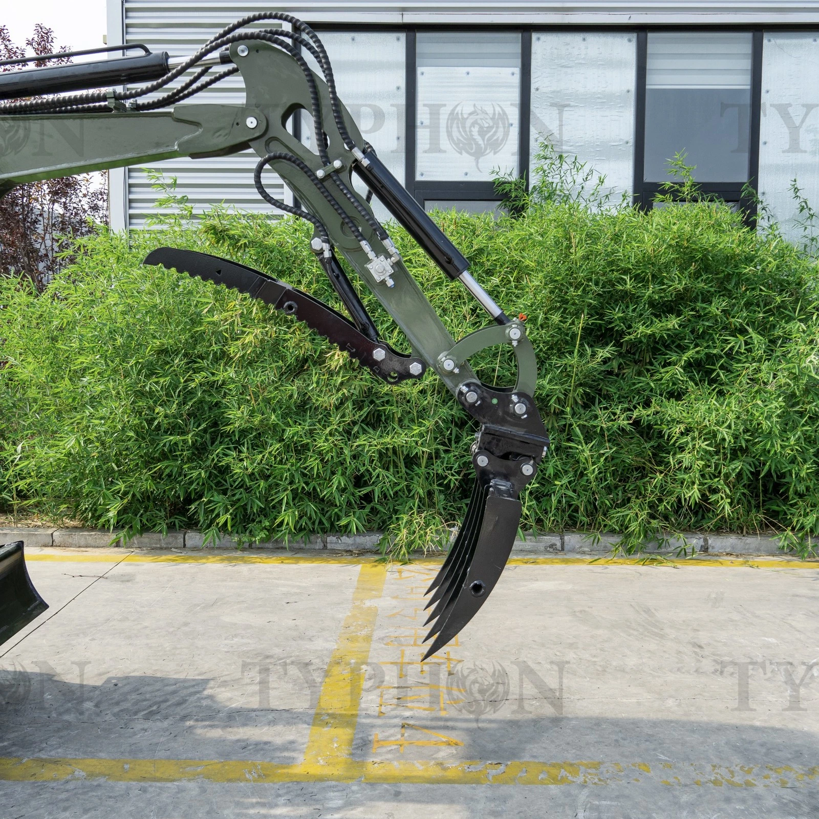 Mini Excavator Rake Compact Attachment General for 2-3 ton Small Digger - Image 6