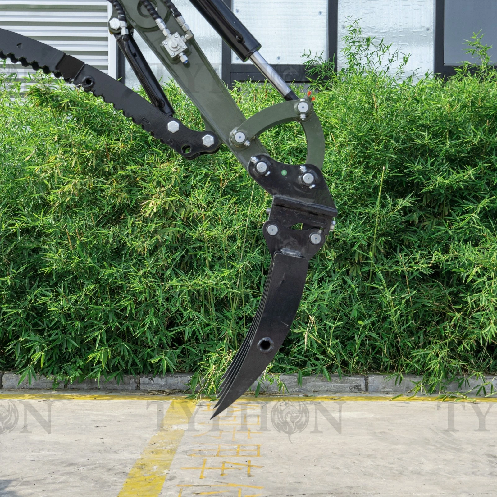 Mini Excavator Rake Compact Attachment General for 2-3 ton Small Digger - Image 5