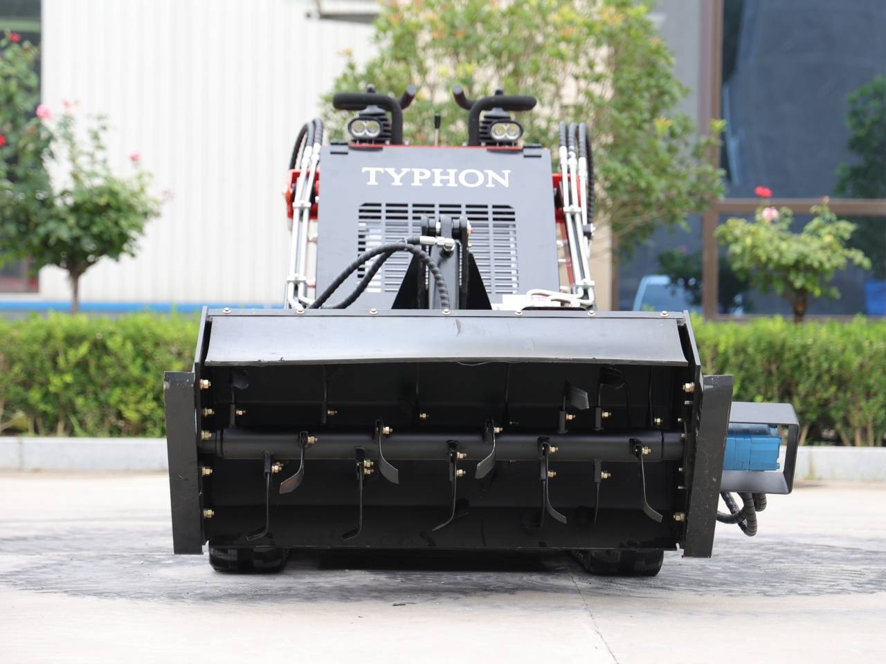 Skid Steer Loader Rotary Plow Tiller Attachment USA - Image 4