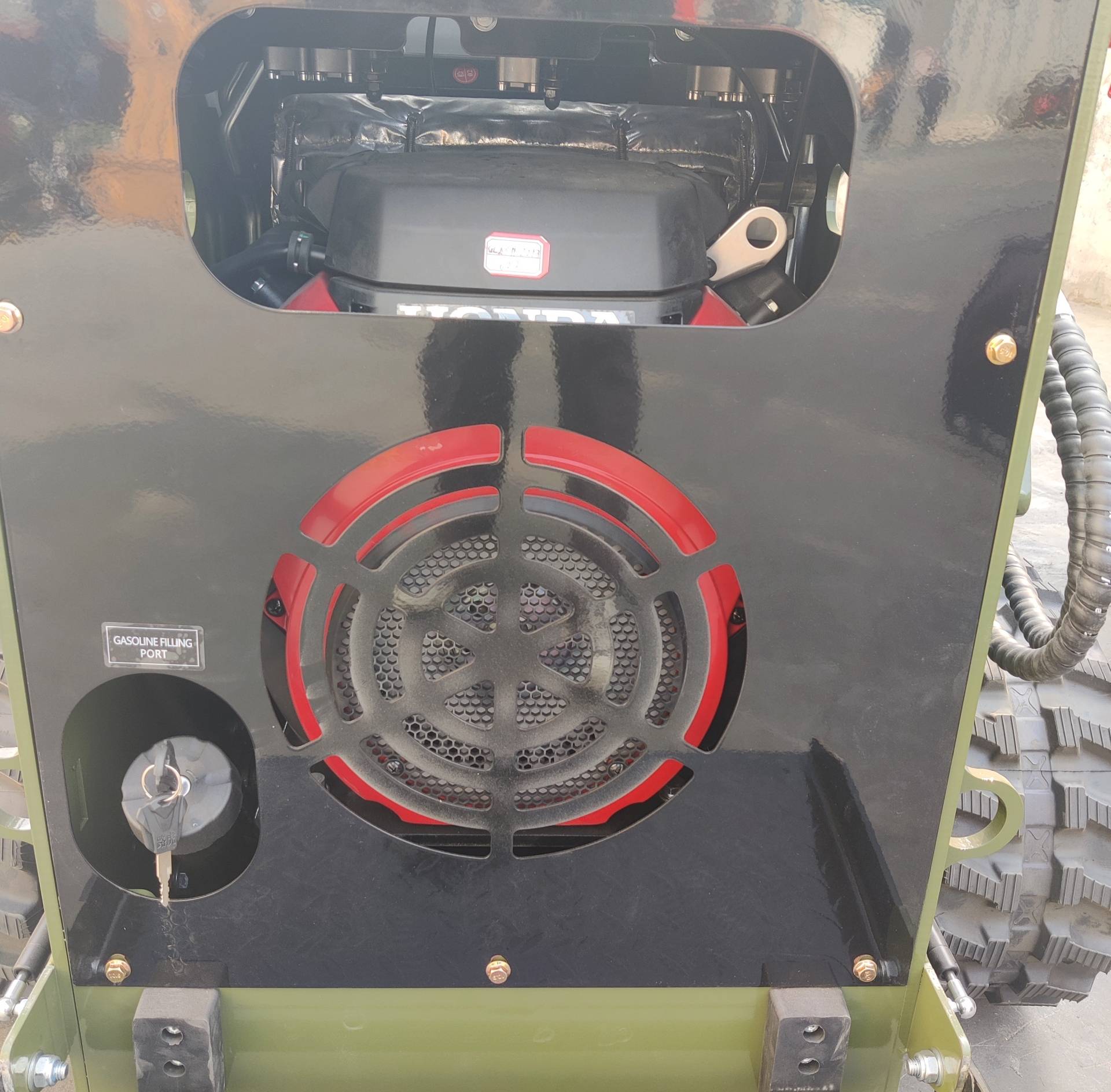 Skid Steer Loader Wheeled 22.1 HP Honda EPA Gasoline Engine for Gardens, Farming - Image 2