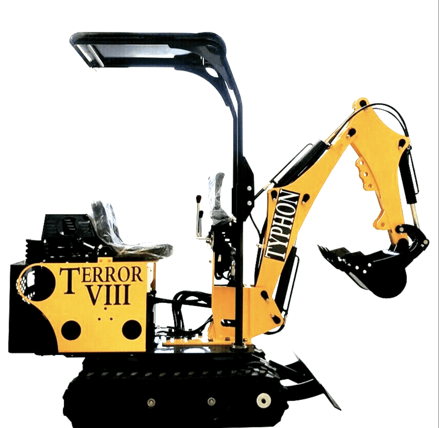 TYPHON TERROR On Tracks VIII 800kg Mini Excavator USA - Image 2
