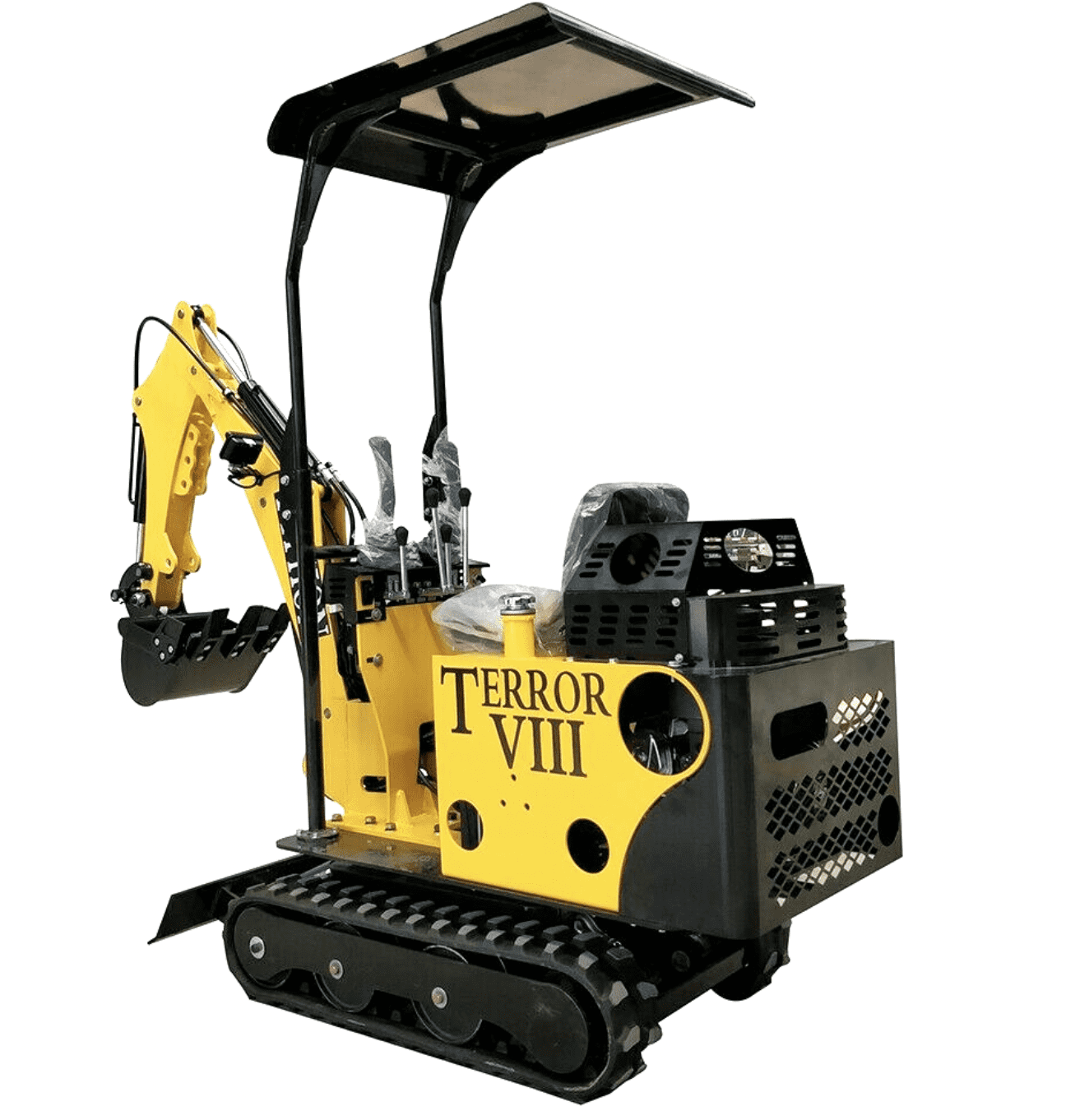 TYPHON TERROR On Tracks VIII 800kg Mini Excavator USA - Image 3