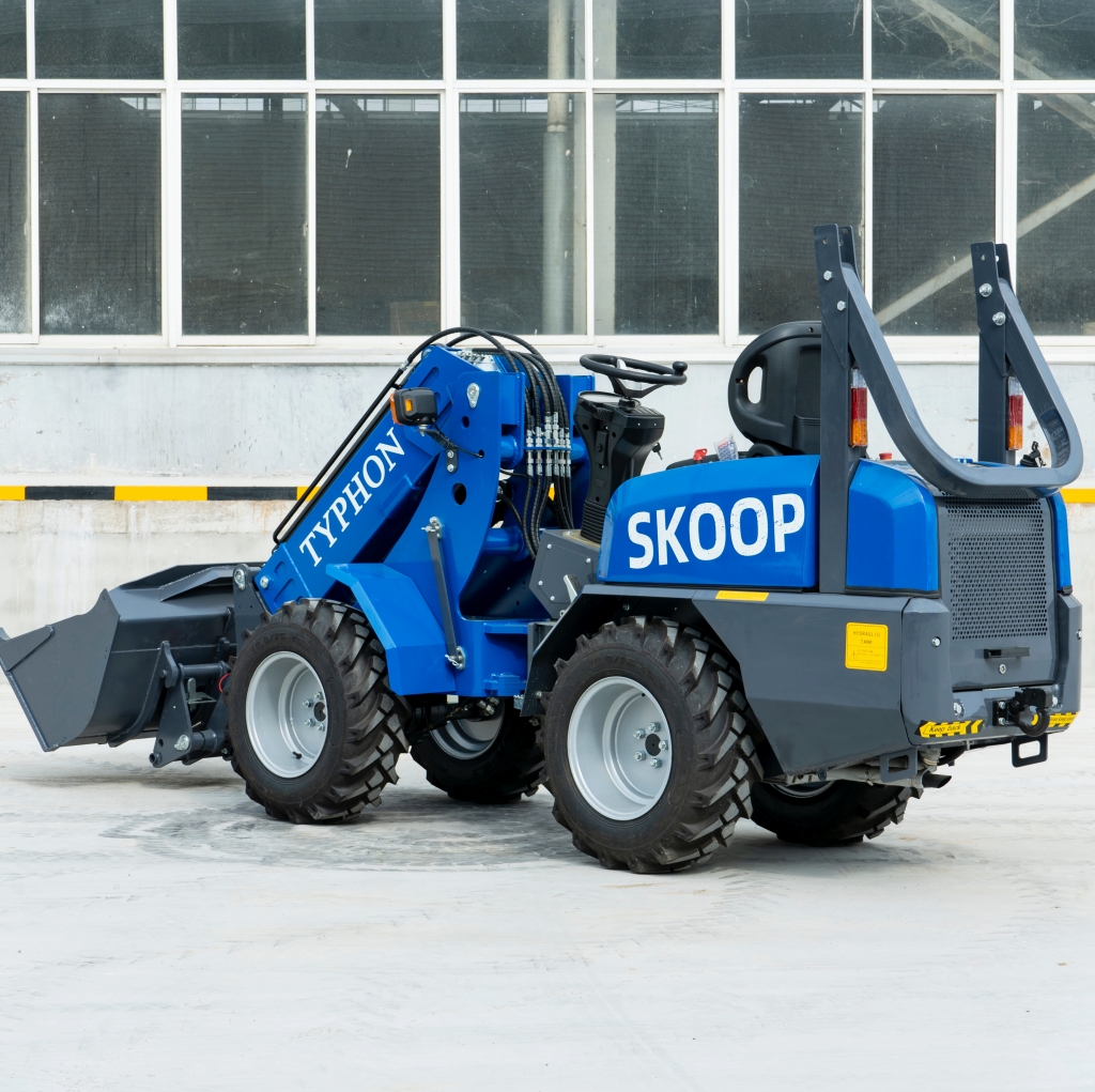 New TYPHON Wheel Loader with Kubota D1105 engine 24 hp 1 ton Load USA - Image 13