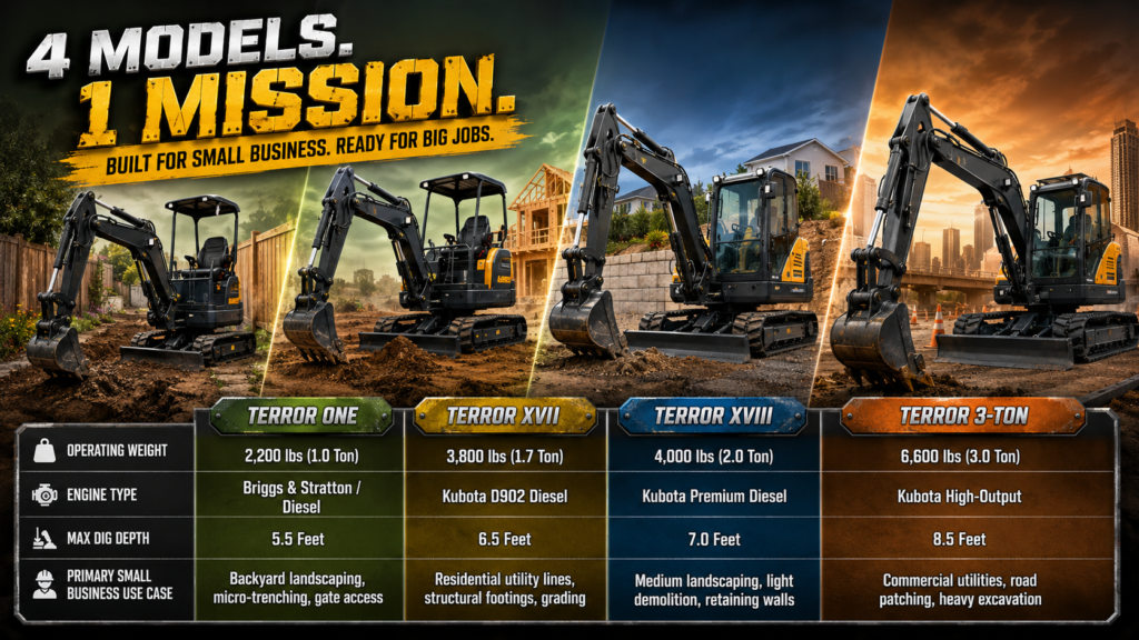 Best Compact Excavator Models